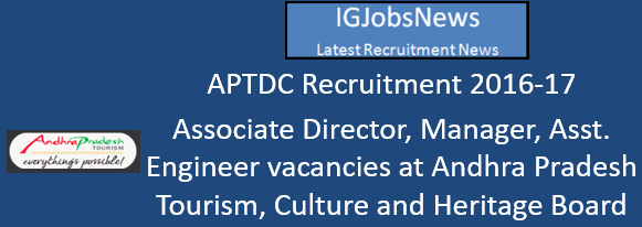 jobs in ap tourism department